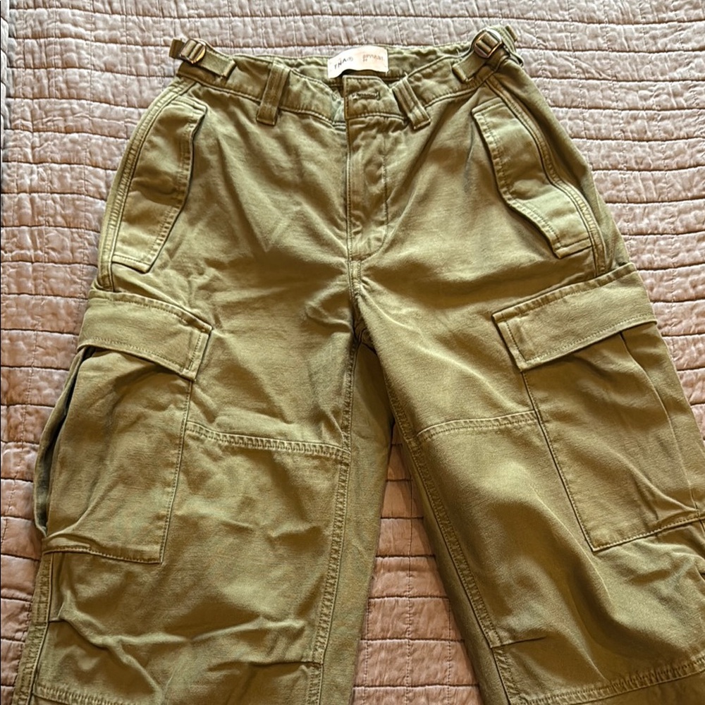 TNA Supply Green Cargo Pants